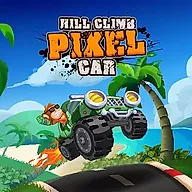 Hill Climb Pixel Car