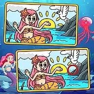 Mermaids Spot  Differences