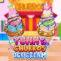 play Yummy Churros Ice Cream
